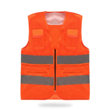 Custom Multi Pockets Hi Vis Reflective Safety Vest with Reflective Strips